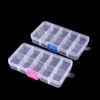 10 Compartiment Kleine Organizer Opslag Plastic Doos Craft Nail Fuse Beads Home Storage Container Levert LX1327