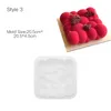 Cake Decorating Mold 3D Silicone Molds Baking Tools For Heart Round Cakes Chocolate Brownie Mousse Make Dessert Pan