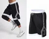 Hochwertige Männer Basketball -Shorts mit Reißverschluss Taschen Schnell trocken atmungsaktives Training Basketball Shorts Männer Fitness Running Sport Shorts