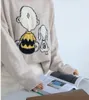 3 kolory 2018 Jesień Koreański styl Cartoon Print Dzianiny Swetry Damskie Swetry i swetry (BC6969)