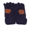 Gants d'hiver tricotés de créateur fabriqués en Chine Gants à écran tactile 8 couleurs Fashion Stretch Woolen Knit Fation Warm unisex Full Finger XD22582