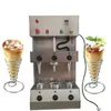 Dwa rożki i jedna parasolowa maszyna do stożka do pizzy stożka ze stali nierdzewnej Pizza Maszyna Handheld Pizza Cone Maker Machine