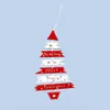 Decorazione dell'albero di Natale in legno di Natale a ciondolo decorazione di ornamenti natalizi per casa natal adornos de navigad 2019 decorazione da tavolo q277i