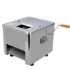 BEIJAMEI 850W Trancheuse à viande commerciale en acier inoxydable automatique Shred Slicer machine à viande en dés électrique Hachoir à légumes à viande