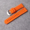 Watchband 12mm 14mm 16mm 18mm 19mm 20mm 22mm 24mm Black White Red Orange Blue Silicone Rubber Diver Watch Band Straps Waterproof311863194