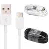 Typ C Kabel för Samsung S8 S9 S10 Plus 1,2m 4FT USB C Micro V8 2A Adapter Fast Laddningssynkroniseringsdata för Galaxy S6 S7 Huawei P HTC Xiaomi