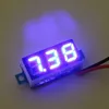 Hurtownie-0,28 calowy 2.5 V-30V MINI Cyfrowy Voltmeter Tester Miernik LED Ekran Części elektroniczny Akcesoria