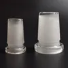 Adattatore per tubo in vetro DownStem Down Stem da 18 mm maschio a 14 mm femmina connettore riduttore diffusore a fessura per bong tubo dell'acqua da 14 maschio a 10 femmina