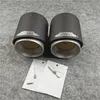 One PCS Car Exhaust Tail Pipes Carbon Fiber for Mini Cooper F54 F55 F56 F57 F60 R55 R56 R57 R58 R59 R60 R61