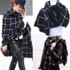 36 colors Winter Scarf Tartan Cashmere Scarf Women Plaid Blanket Scarf New Designer Acrylic Basic Shawls Women039s Scarves and 9243268