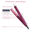 110-220V Mini Hair Straightener Home Travel Portable Electric Styling Tools Zebra Leopard Print Thermostatic Ceramic Flat Iron47