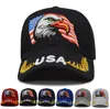 Nouveaux hommes aigle casquette de Baseball drapeau américain broderie Snapback papa chapeau os mâle été décontracté lettre US armée tactique Hip Hop casquette