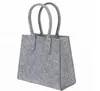 حقيبة جديدة من Felt Felt Bag Felt Portable Portable Gray Blue Flash