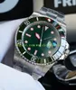 Free Shipping Luxury Watch ETA2824/2836 Movement NEW 116610LN Stainless Green Ceramic Bezel 40mm Sapphire Luminous Automatic Dive Mens Watch