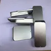 200 teile/los 80*50*15mm größe Leere schlichte silber farbe metall schiebe oben zinn box, metall rechteck süßigkeiten usb box fall Jar container