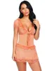 Avidlove femmes Sexy Lingerie vêtements de nuit sous-vêtements Sexy érotique lenceria Costumes Chemise pyjama dentelle Lingerie Patchwork à volants