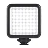49 LED Video Light Hot Shoe Lampada Photo Studio Lighting Flash Lights per fotocamera Canon Nikon
