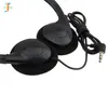 100pcslots gute Qualität Einweg günstigsten Headset F Typ Kabel verdrahtet Plastikgeschenkkopfhörer Werk 35 mm für PC mp3 p2714457 anpassen