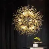 globe crystal chandelier