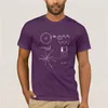 T-shirt imprimé col rond T-shirt décontracté Voyager Golden Record Carl Sagan Funny Men Cotton Sunlight T-Shirt