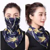 Mulheres Scarf Máscara Facial 38 Styles chiffon de seda lenço ao ar livre à prova de vento Meia Face à prova de poeira do pára-sol Máscaras LJJO7663