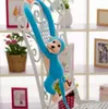 Scimmia giocattoli di peluche infantili color caramella braccio lungo coda scimmie bambole per bambini giocattolo compagno di cartoni animati arredamento per bomboniere per bambini CLS7864876628