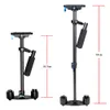 Freeshipping Professional S60T Fibra de carbono Steadicam Cámara de mano Estabilizador de video Tecnología CNC Sistema de cámara estable DSLR