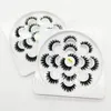 New 7 Pairs False Eyelashes 3D Mink Eyelashes 5D Lashes Handmade eye makeup Faux Eyelashes Natural Thick Soft Eyelash 36 Styles Lotus plate