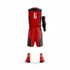 Mens basketbollströjor Set Sport Kit Tracksuits Kläder Män Basketuniformer Passar snabbt torrt team Anpassad utskrift