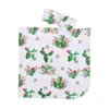 Cobertor Swaddle Bebê Infantil Meninos Meninas Cobertores de alpaca + chapéu Floral Impresso Algodão Macio Saco Do Sono Dos Desenhos Animados Animal Sacos de Dormir GGA2067