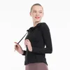 Chaqueta deportiva para mujeres abrigo de yoga de yoga seca rápida fitness con capucha con capucha corriendo ropa deportiva entrenamiento gimnasio tops chaqueta elástica jogging chaquetas