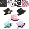فرش المكياج 322pcs Pink Professional Cosmetic Eye Shadow Makeup Brage Bag Bag #R498