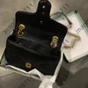 22cm moda çanta çantalar omuz çantaları seri kodu kadın kotlar çanta koyun derisi deri çanta çanta ile kutu toz çantası
