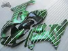 Erstellen Sie Ihr eigenes individuelles Verkleidungsset für Kawasaki 2005 2006 ZX6R Ninja ZX636 ZX 6R 05 06 ZX-6R grüne Motorradverkleidungssets TV24