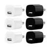 Universal 5V 1A us wall charger usb plug phone adapter Mini portable power adapters for samsung iphone 5 6 7 8 x android phone mp3