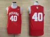 Hommes Collège Victor Oladipo Maillots 4 Indiana Hoosiers Basketball Cody Zeller 40 Isiah Thomas Maillots 11 Équipe Couleur Rouge Extérieur Blanc Bonne Qualité