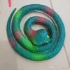 Novelty Halloween Gift Tricky Funny Spoof Toys Simulation Soft Scary Fake Snake Horror Toy For Party Event