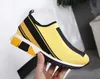 2022 Designer-Schuhe Sorrento Sneakers Herren Stoff Stretch Jersey Slip-on Sneaker Lady Zweifarbige Gummi-Mikrosohle Atmungsaktiver Freizeitschuh