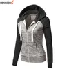 Running Jackets Jacka för Kvinnor Sport Fitness Hoodies Yoga Zipper Långärmad Sportkläder Tracksuit Damkläder