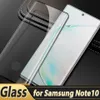 Samsung Galaxy S21 Ultra Note 20 10 9 8 S10 S9 S8 Plus 3D 없음 WIPS를위한 케이스 친화적 인 스크린 보호기 곡선 강화 유리