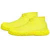 1 paire de couvre-chaussures de pluie imperméables en Latex réutilisables en caoutchouc antidérapant bottes de pluie moto vélo couvre-chaussures accessoires de chaussures