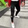 Jeans strappati per uomo Denim nero Mens Jean Homme Harem Hip Hop Pantaloni taglie forti Pantaloni da jogging per uomo alla moda Novità