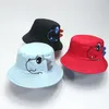 Baby Hat Dinosaur Bucket Kepsar Reversible Sun Headwear Spring Cartoon Kids Cap Toddler Baby Tillbehör 4 Färger DW5193