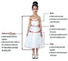 Kwiat Dziewczyny Sukienki Sheer Jewek Neck z Sash Ruffles Party Princess Kids Party Birthday Communion Suknie