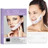 Elaimei V-Shaped Ear Loop Style Facial Mask 3D V-Line Lifting Firming Face Mask Tighten Chin Cheek Reduce Puffiness 4pcs/set