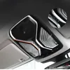 Bil styling abs främre takläsning ljus lampa ram klistermärken täcker trim för BMW 3 5 Serie X3 G01 G20 G30 G38 6GT