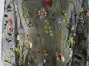 Tissu 3D floral brodé textile textile matières mailles de dentelle fleur de la dentelle Top 10 robes de mariée chiffon