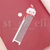 Christmas Gifts Cute Santa Claus Hair Comb Brushes Portable Snowman Pattern Pocket Hair Care Brush 2 Styles