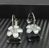 nouveau chaud individuel cristal fleur de cerisier boucle d'oreille boucles d'oreilles en gros dames mode boucles d'oreilles boucles d'oreilles mode classique élégance raffinée