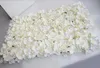 groothandel 3 kleuren 44 cm * 44 cm kunstzijde Hortensia deken bloemdecoratie voor bruiloft pijler decoratie tapijt